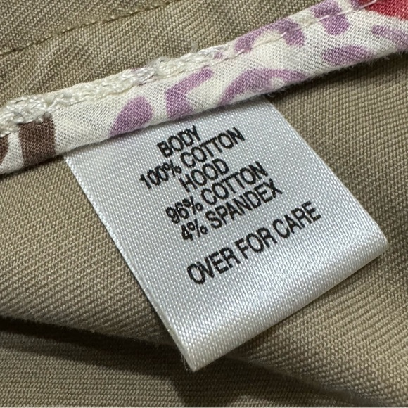 MADISON KHAKI DENIM JACKET SIZE 14 - Picture 6 of 12